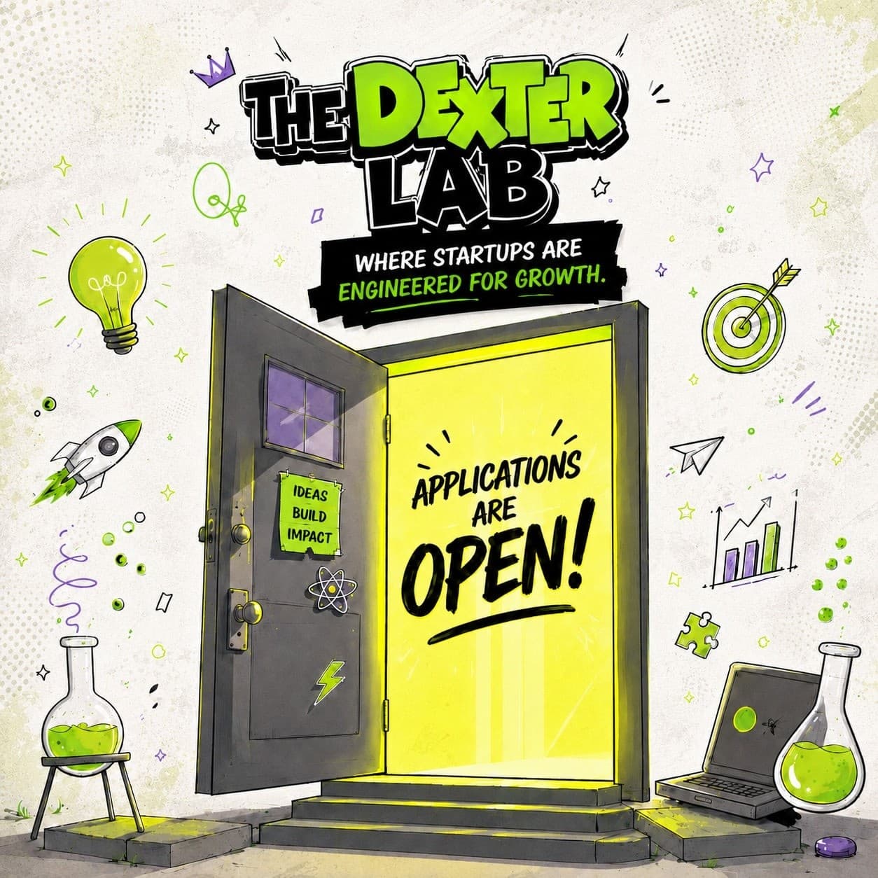 The Dexter Lab — Applications Are Open